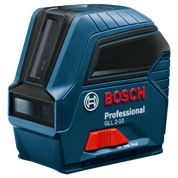 Bosch GLL 2-10 Kruislijnlaser In Tas - Rood - 10m - Detailed view of the product