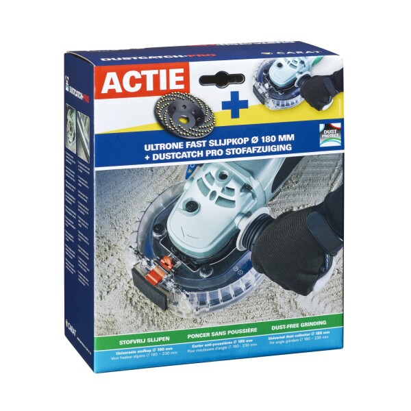 Carat CUBC1803C0 Diamant Slijpkop Voor Droogzagen - 180x22,23mm - Beton - Detailed view of the product