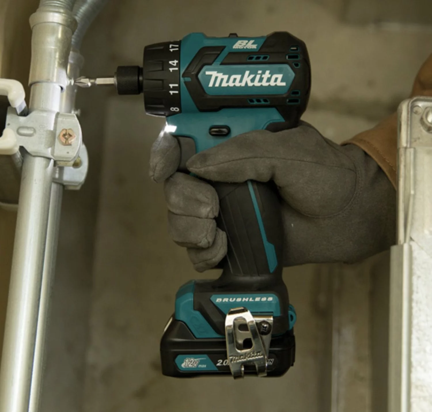 Makita DF032DZ 10.8V Li-Ion schuifaccu boor-/schroefmachine body - koolborstelloos