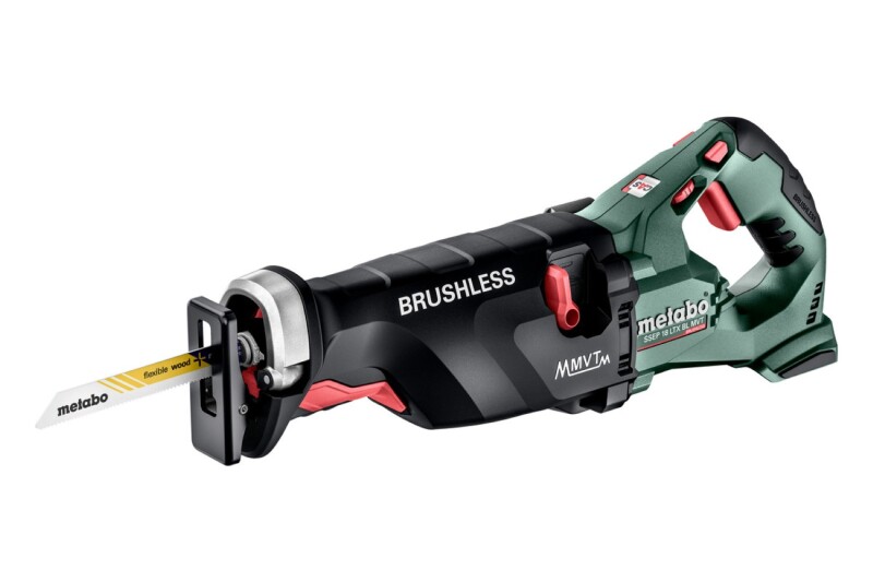 Metabo SSEP 18 LTX BL MVT 18V Li-ion Accu Reciprozaag Set (2x 8.0Ah LiHD Accu) In MetaBOX - Detailed view of the product