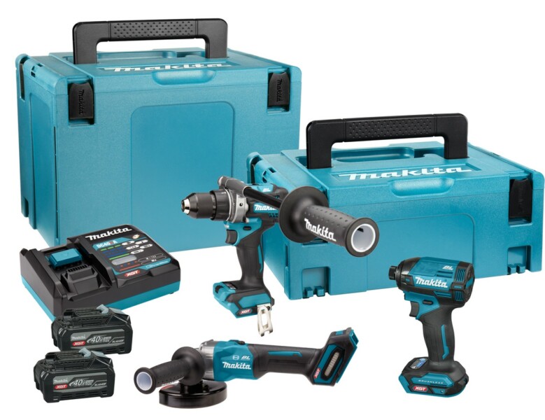 Makita DK400NX | XGT 40 V Max Combiset | DF001G + TD002G + GA005G | Incl accu&apos;s & lader - DK400NX