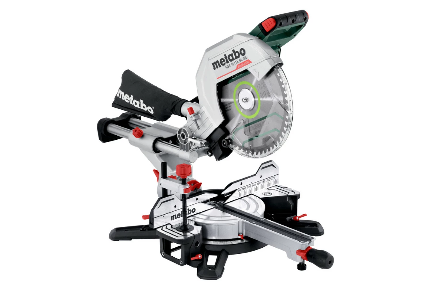 Metabo KGS 18 LTX BL 305 LiHD Accu Afkortzaag Body - 305 X 30mm