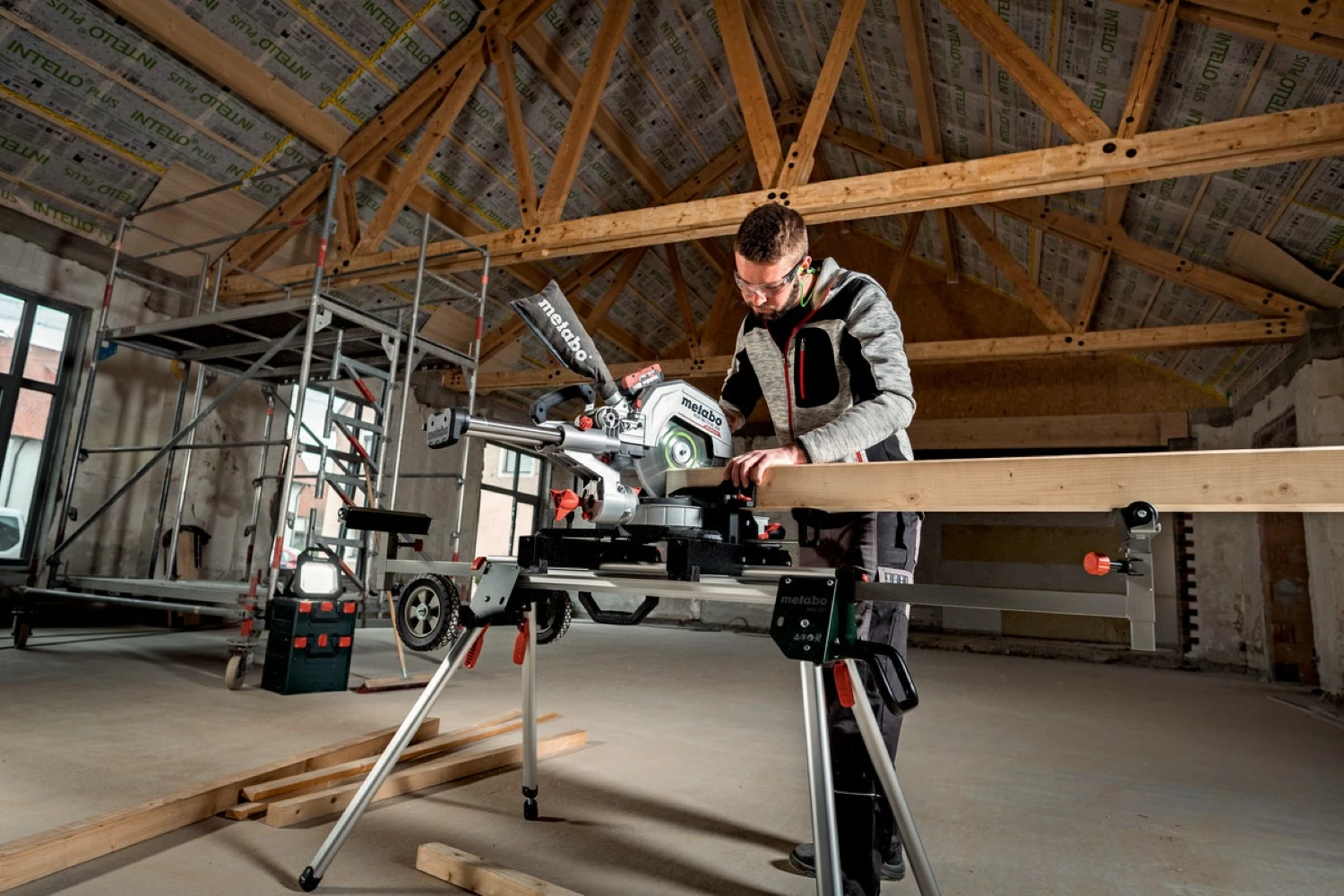 Metabo KGS 18 LTX BL 305 LiHD Accu Afkortzaag Body - 305 X 30mm thumbnail 4