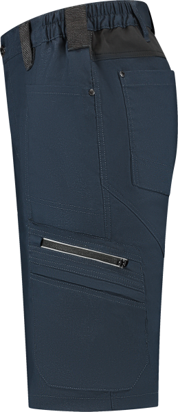 Workman 9023 STRETCH Bermuda Werkbroek P2S - Navy / Black - Maat 58 (42/34) - Detailed view of the product