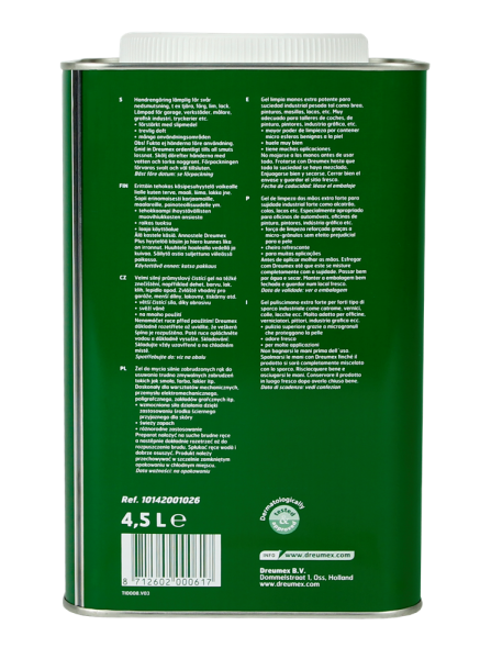 Dreumex 10142001026 Plus Zeep - 4,5L - Detailed view of the product