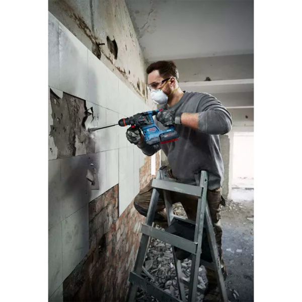 Bosch GBH 18V-22 X SDS-plus Accu ONECHUCK Boorhamer Body In L-Boxx - Detailed view of the product