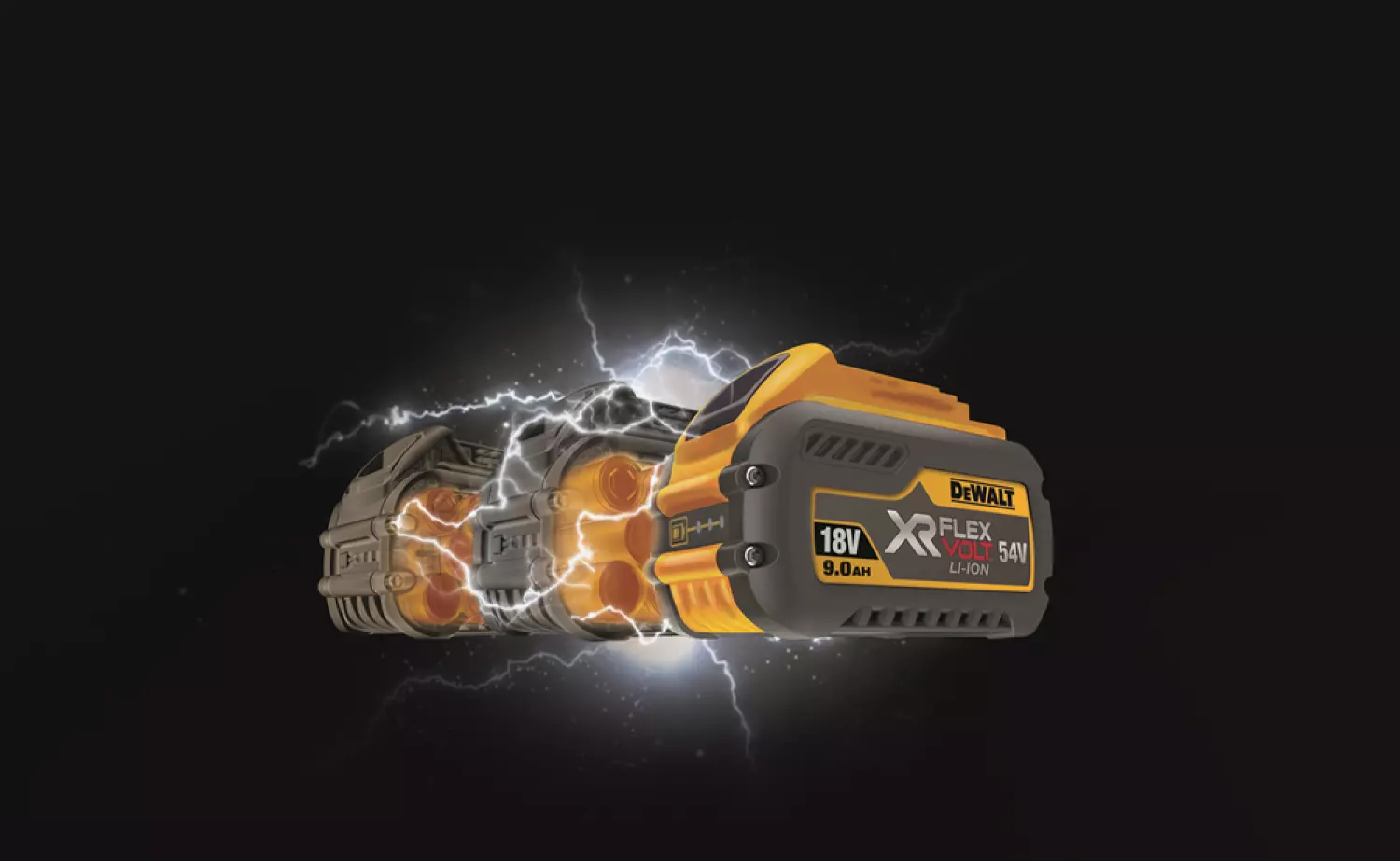 DeWALT DCB547 18V / 54V XR Flexvolt Li-ion Accu - 9.0Ah thumbnail 3
