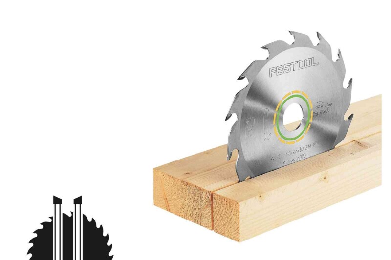 Festool 492049 / 190x2,6 FF PW16 Cirkelzaagblad - 190 X FF X 16T - Hout - Detailed view of the product