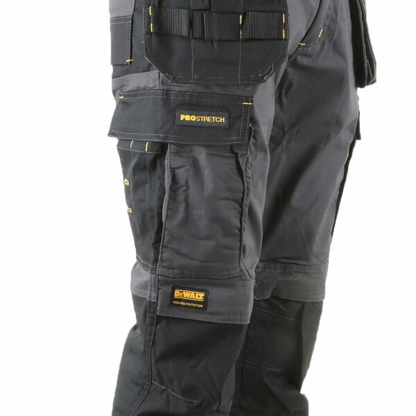 DeWALT FAIR31380 Fairhaven Stretch Werkbroek L31 - Grijs/zwart - 38 - Detailed view of the product