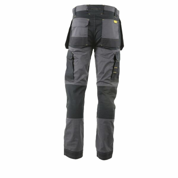 DeWALT FAIR31380 Fairhaven Stretch Werkbroek L31 - Grijs/zwart - 38 - Detailed view of the product