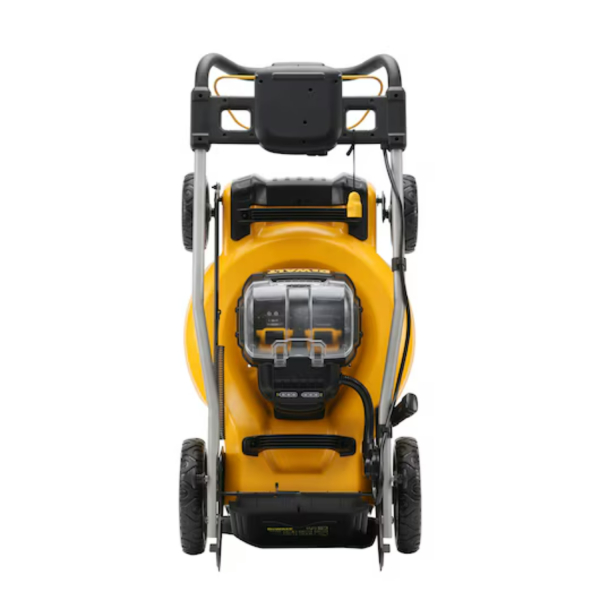 DeWALT DCMW564P2 18V Li-Ion Accu Grasmaaier Set (2x 5.0Ah Accu) Incl. 1 Opvangzak - 55L - 48cm - Detailed view of the product
