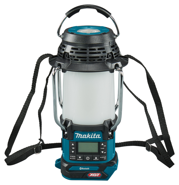 Makita MR010GZ 40V Max Camping Lamp Met Radio En Bluetooth - 310Lm - Detailed view of the product