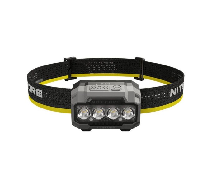 Nitecore HA23 UHE Hoofdlamp Black Rock - 600Lm - Detailed view of the product