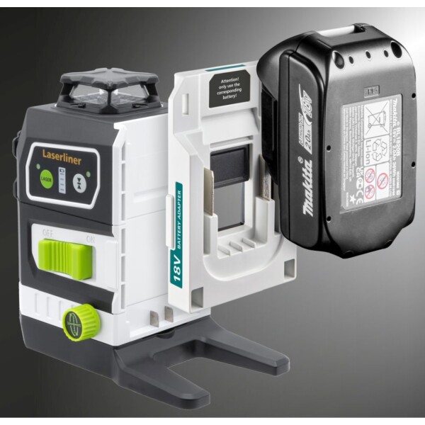 Laserliner PowerPlane 3G Multi-18V Batterij Adapter Voor Makita - Detailed view of the product