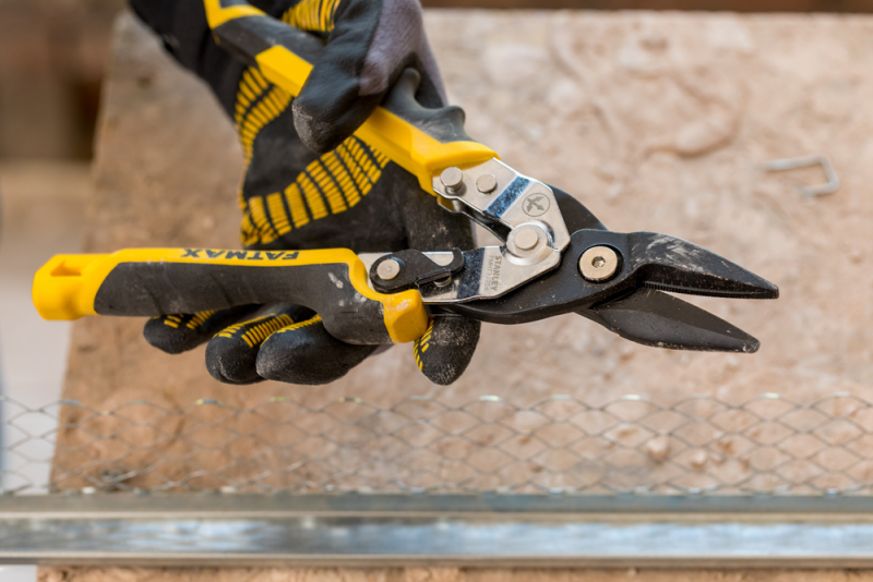 Stanley FMHT73756-0 FatMax Ergo Blikschaar - 250mm - Recht Snijdend - Detailed view of the product