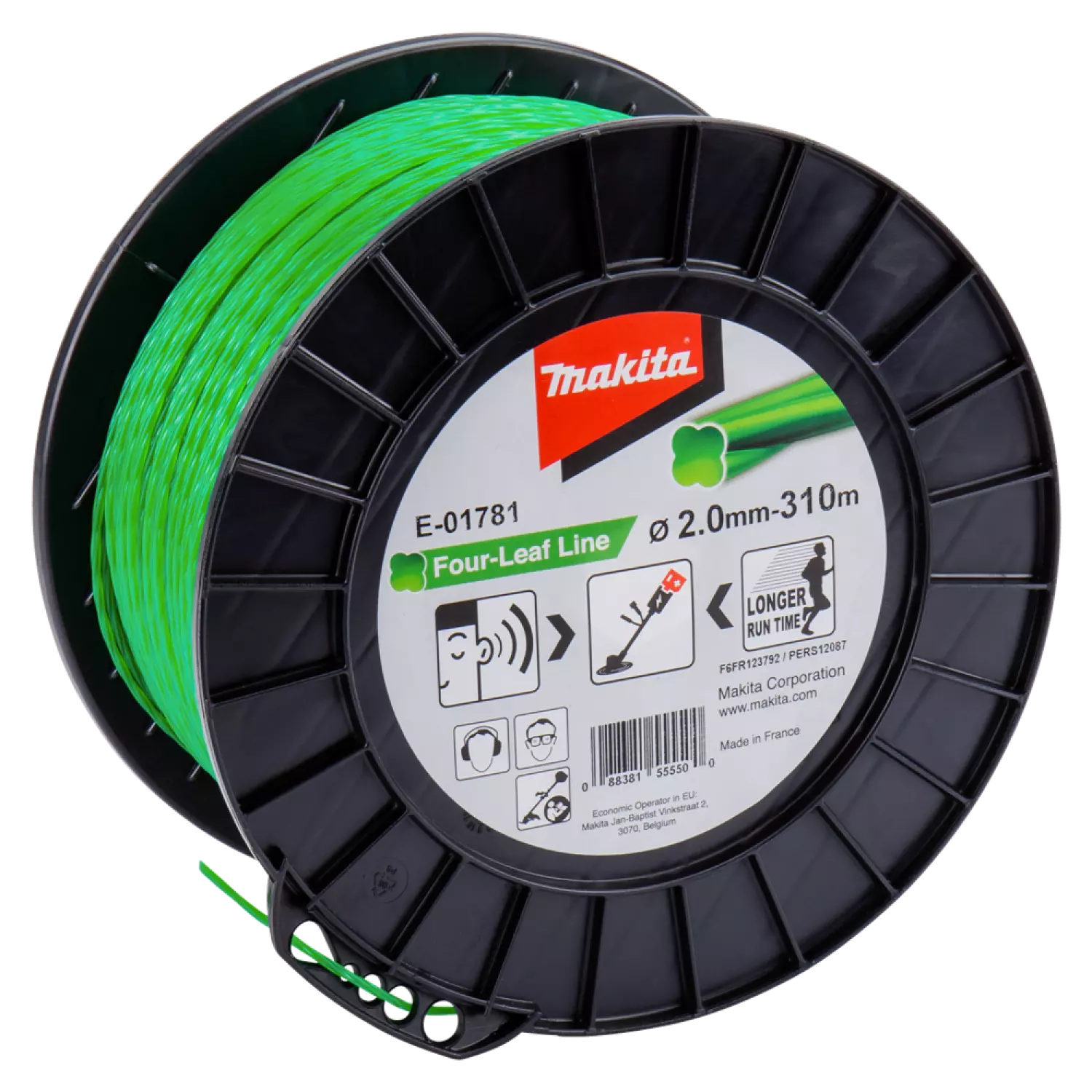 Makita E-01781 Maaidraad - 2mmx310m