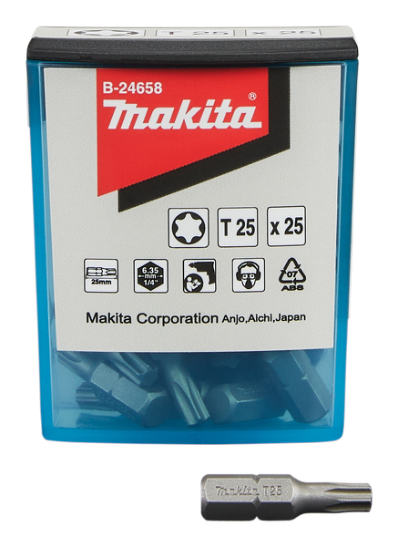 Makita B-24658 Schroefbit - T25x25mm (25st)