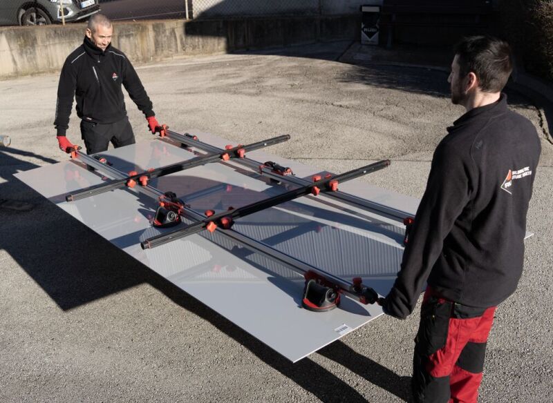 Rubi 28906 Ergo Tile Trans Tegeldraagsysteem - 80kg - Detailed view of the product