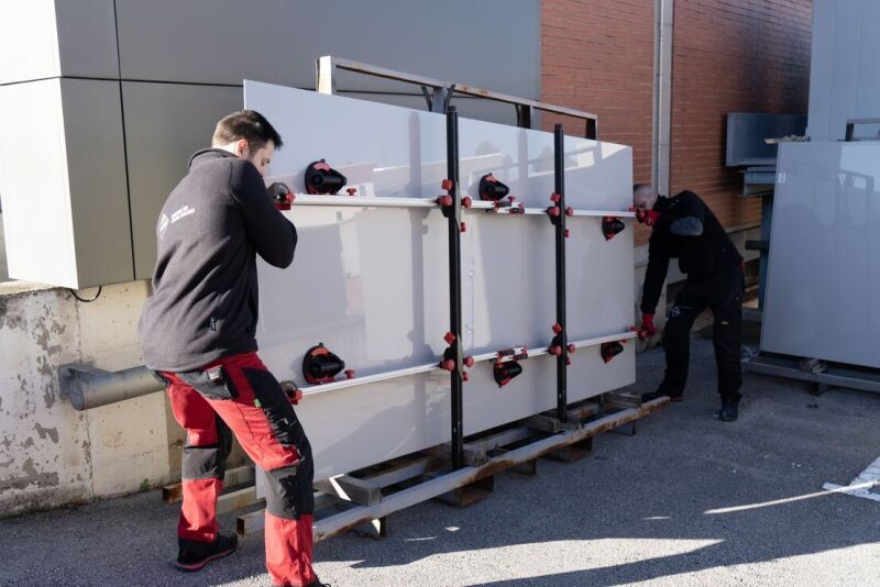 Rubi 28906 Ergo Tile Trans Tegeldraagsysteem - 80kg - Detailed view of the product