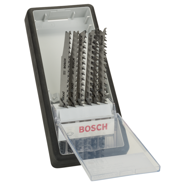 Bosch 2607010572 6 Delige Robust Line Decoupeerzaagblad Set - Hout EAN: 3165140475976