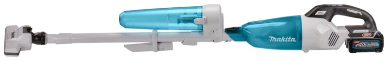 Makita CL001GA224 XGT 40V Max Li-Ion Accu Steelstofzuiger Set (2x 2,0Ah) - 1200l/min - Koolborstelloos - Detailed view of the product