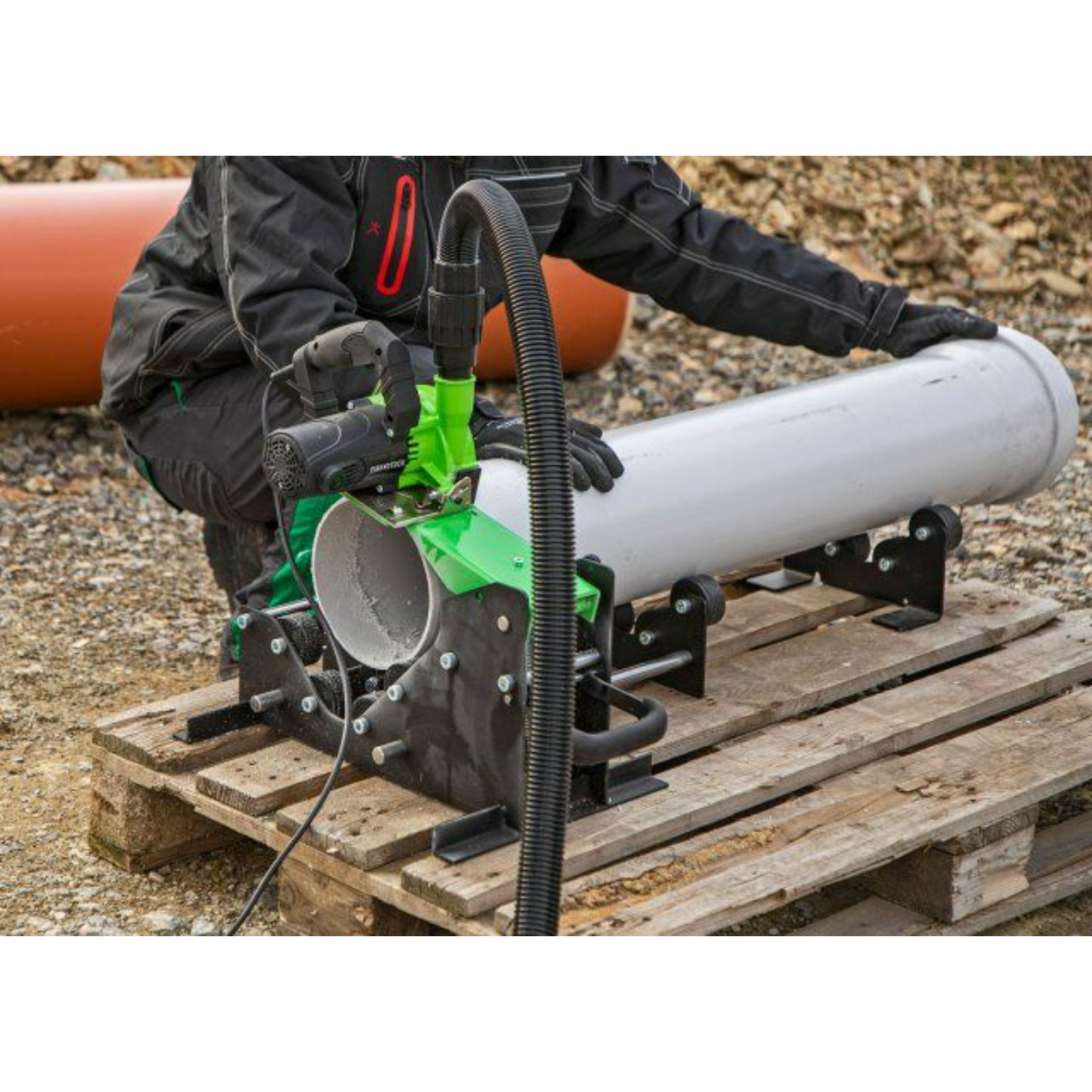 Eibenstock ERC 350 Buizenzaagmachine - 1250W - Body thumbnail 2