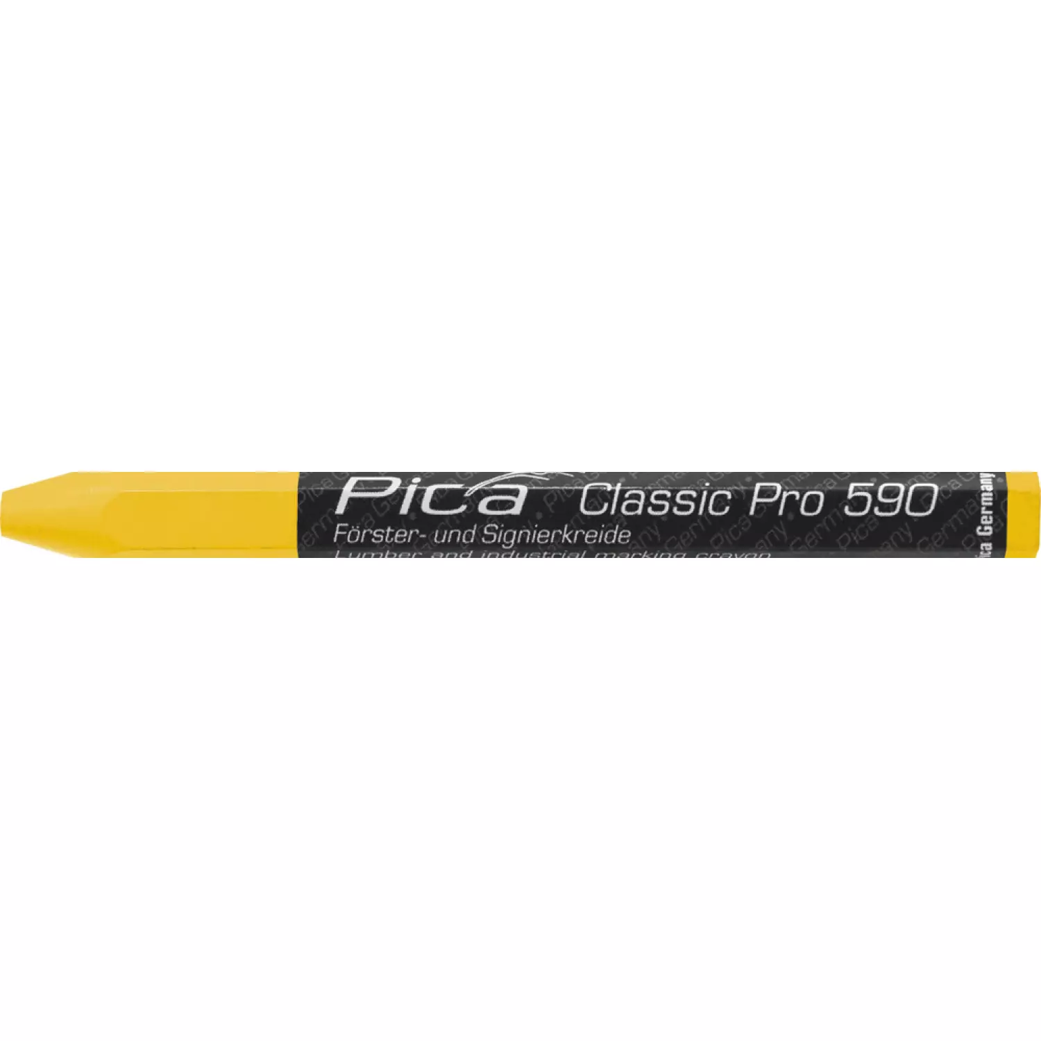 Pica 590/44 PRO Markeerkrijt - Geel - 12 X 120mm (12st)
