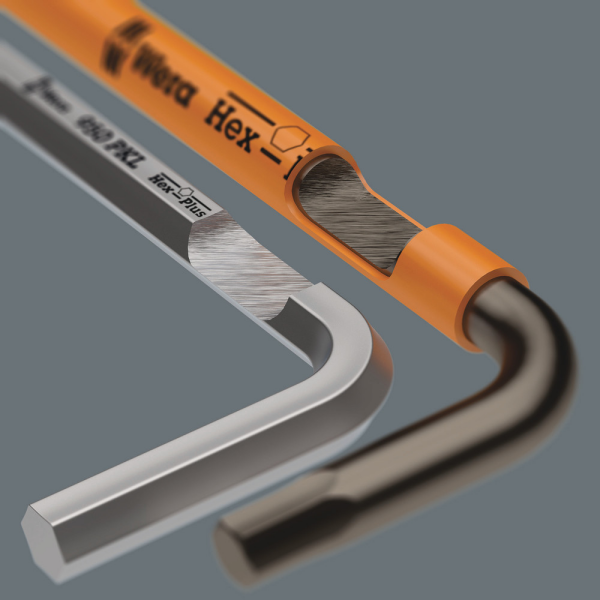 Wera 05022089001 9-delige Multicolour Inbussleutelset - 1,5-10mm - Detailed view of the product