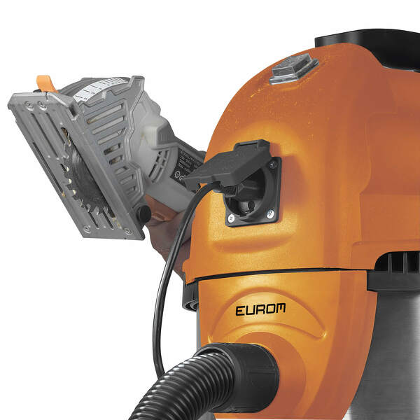 EUROM Force 1420S Bouwstofzuiger - 1400W - 20L - Detailed view of the product