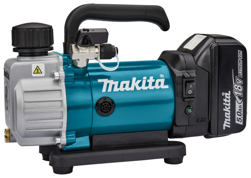 Makita DVP180RT 18V Li-Ion Accu Vacuumpomp Set (1x 5.0Ah Accu) In Koffer - - Detailed view of the product