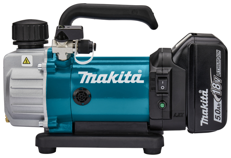 Makita DVP180RT 18V Li-Ion Accu Vacuumpomp Set (1x 5.0Ah Accu) In Koffer - - Detailed view of the product