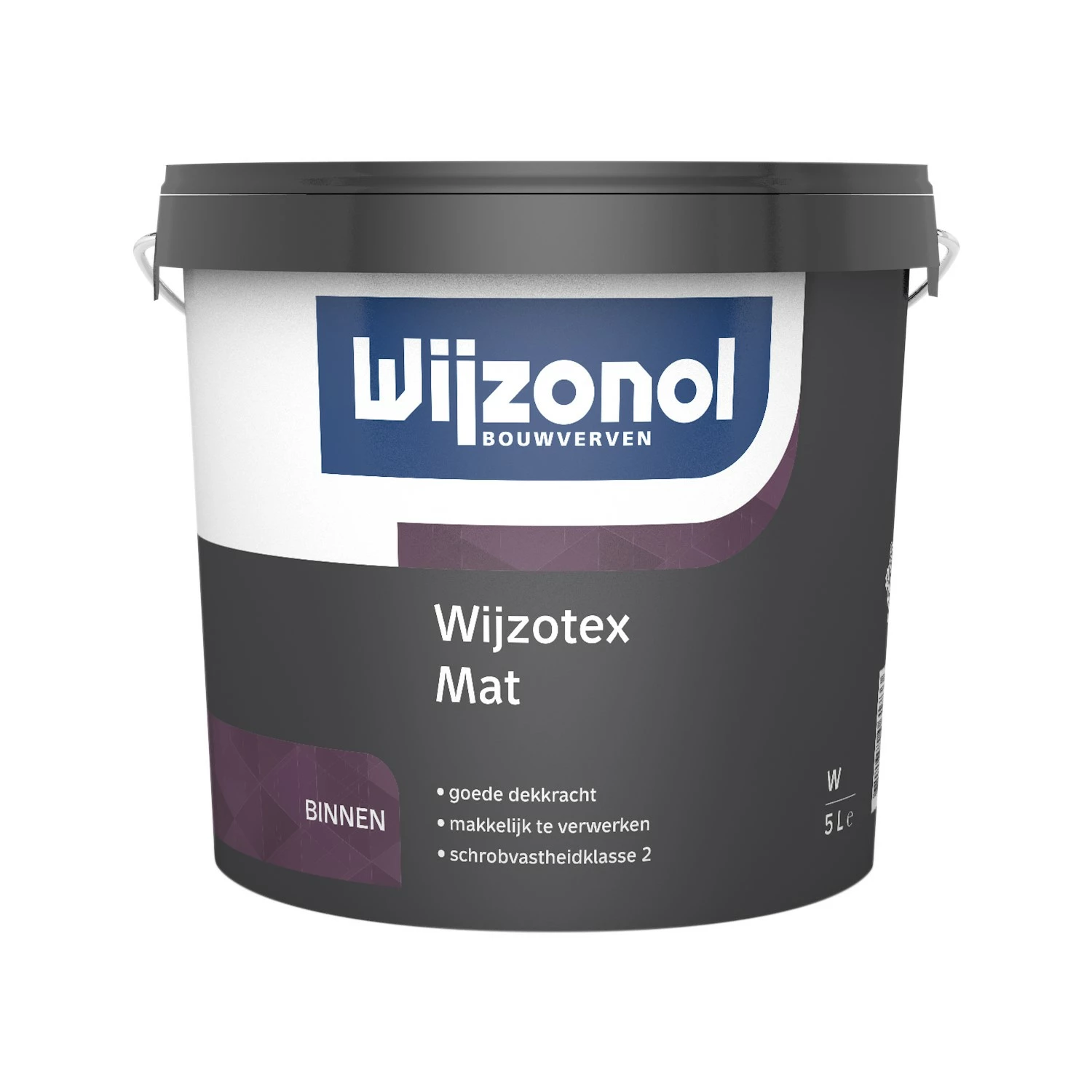 Wijzonol Wijzotex Mat - Op Kleur Gemengd - 5L