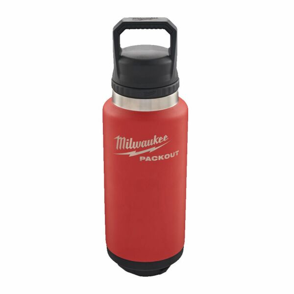 Milwaukee PACKOUT™ 1065 ml fles met deksel rood - 4932493467