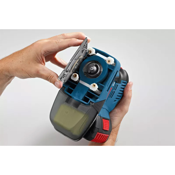 Bosch GSS 18V-10 SOLO 18V Li-ion Accu 3-in-1 Multischuurmachine Body In L-boxx - Detailed view of the product