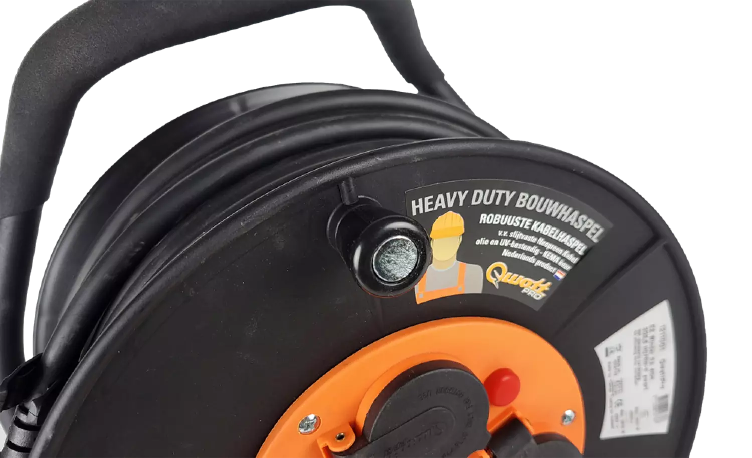 QwattPRO 1211001 EZ Winder Kabelhaspel - H07RN-F - IP44 - 40m thumbnail 2
