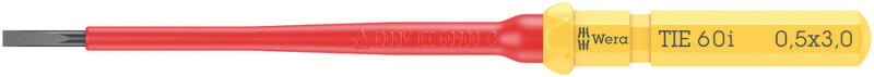 Wera 05006501001 Kraftform Kompakt VDE Wisselkling - 60 I Take It Easy, 0.5 X 3 X 157 Mm