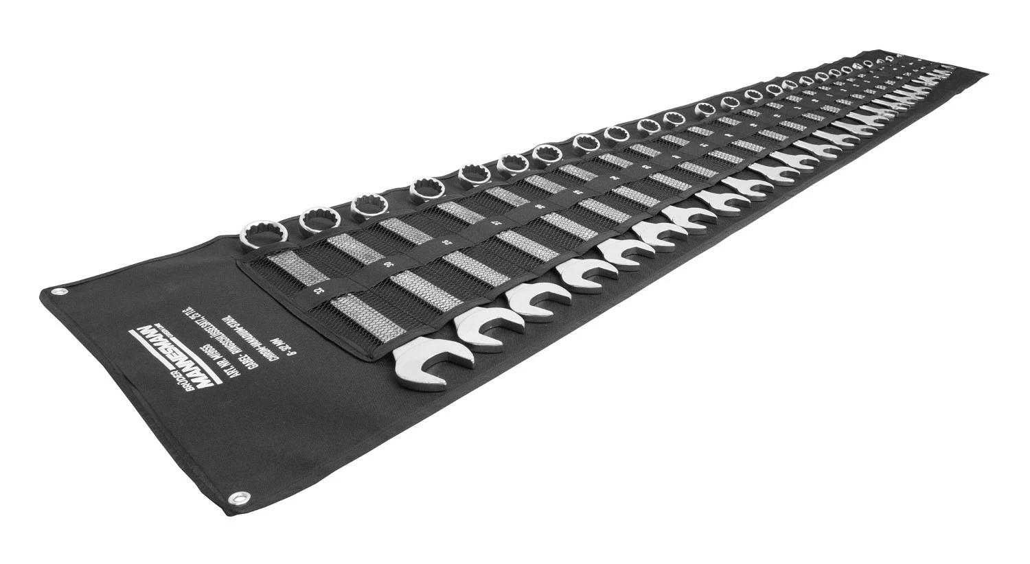 Brüder Mannesmann 19655 25-delig Ringsteeksleutelset Met Etui - 6-30mm thumbnail 4