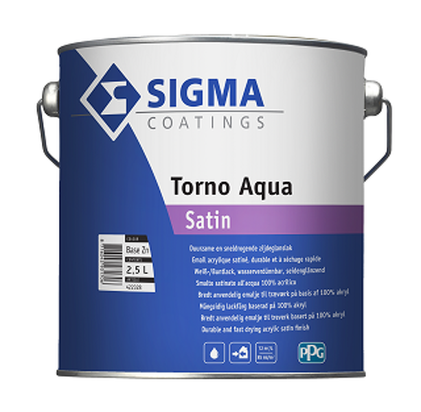 sigma torno aqua satin wit 2.5 ltr