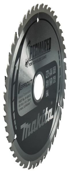 Makita B-68638 Cirkelzaagblad Hout - 190x30x1,45mm 45T - Detailed view of the product