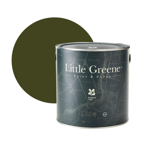 Little Greene Intelligent Gloss - Olive Colour No. 72 - 2,5L afbeelding