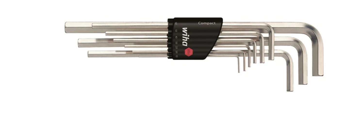 Wiha 352 H9 9-delige Inbussleutelset In Compact Houder - 1,5-10mm