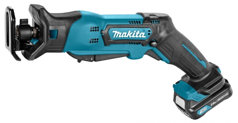 Makita JR103DSAE 10.8V Li-Ion Schuifaccu Reciprozaag Set (2x 2.0Ah Accu) In Koffer - Snelwissel