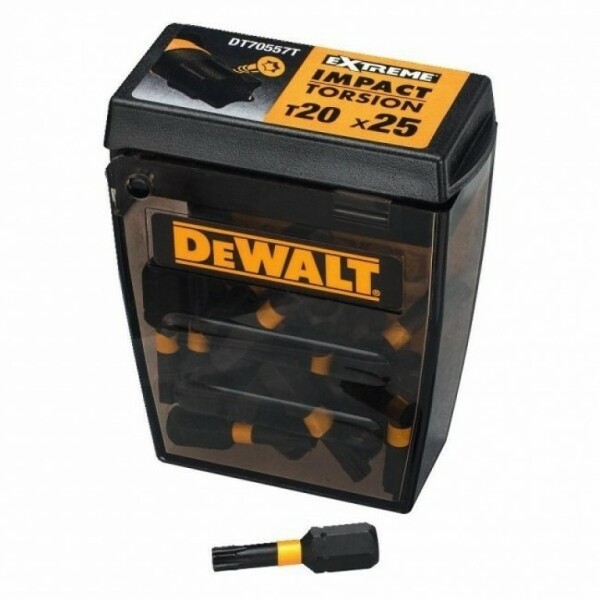 DeWALT DT70557T Impact Schroefbits - Torsion - T20 X 25mm (25st)