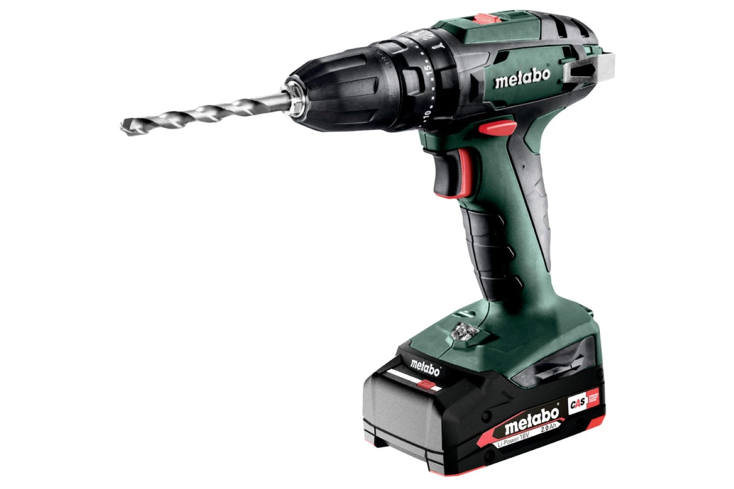 Metabo SB 18 18V Li-Ion accu klop-/boormachine set in koffer (2x 20Ah accu) - 48Nm