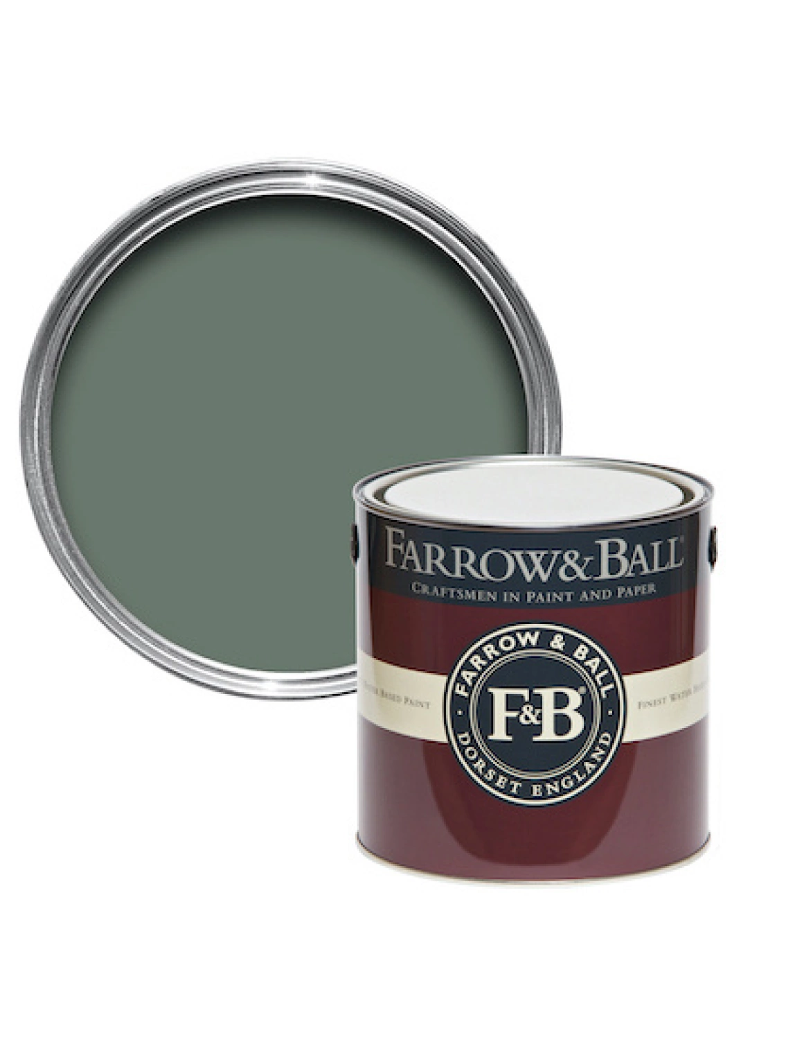 Farrow&Ball Dead Flat Green Smoke No.47 - 0,75L