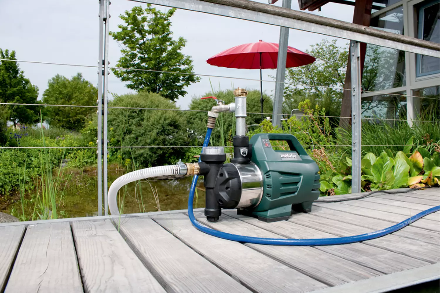 Metabo HWAI 4500 Inox Huiswaterautomaat - 1300W