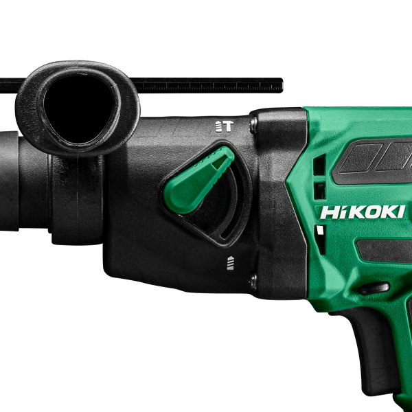 HiKOKI DH18DPBW4Z Accu Boor Hamer SDS+ 18V - 1.3 J - Exclusief Lader En Accu's - Detailed view of the product