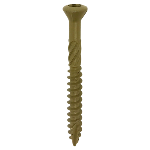 Woodies 61970401 Ultimate Vlonderschroef Gehard Staal - TX25 - 5.0 X 50mm - Verzonken Kop - Deeldraad - Verzinkt (200st)
