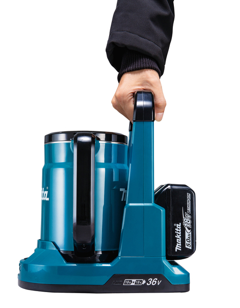 Makita DKT360Z 2x18V Li-ion Accu Waterkoker - 0,8L - Detailed view of the product