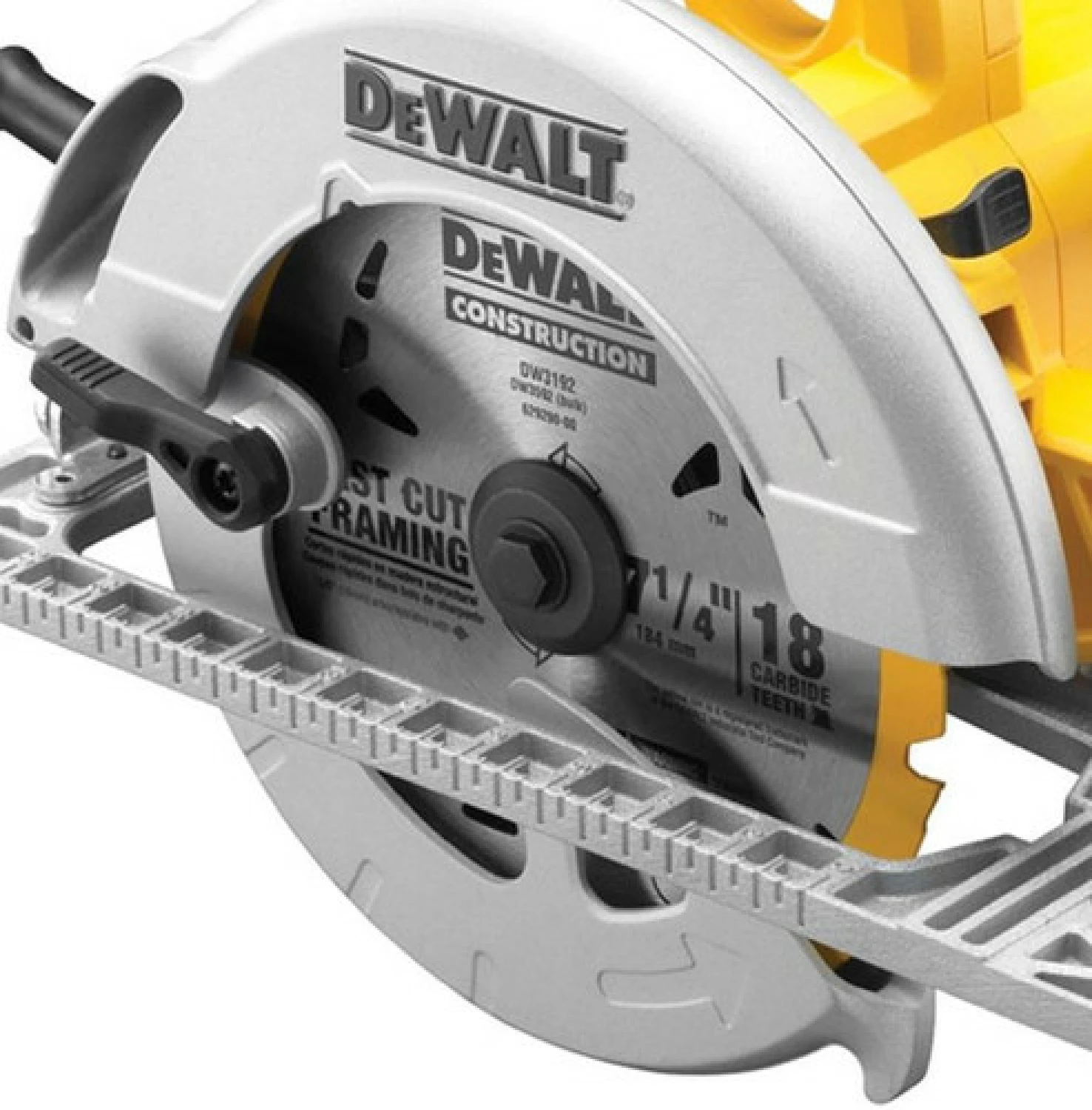 DeWALT DWE576K Cirkelzaag In Koffer - 1600W - 190mm thumbnail 2